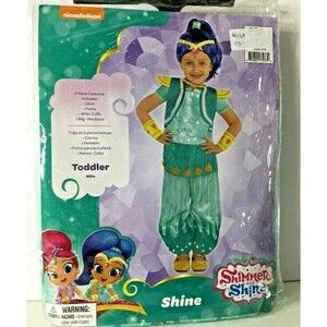 Shimmer & Shine Child SMALL & 3/4T‎  Genie complete Costume